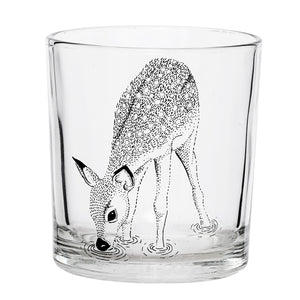 deer-bloom - Drinking Glass - Bloomingville - 